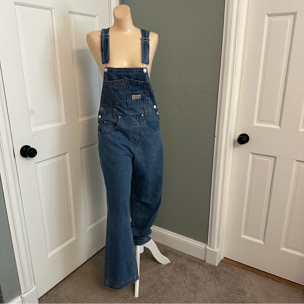 Lana Roux Denim Overalls - Picture 2 of 13